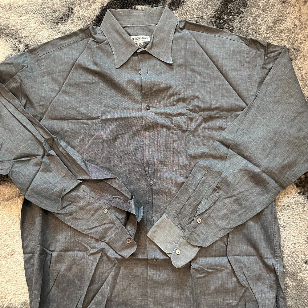 Giorgio Armani Casual Button Down Dress Shirt
